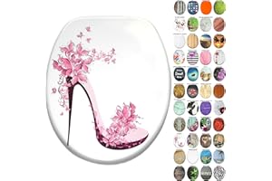 Sanilo Sedile WC, grande scelta di belli copriwater da legno robusto e di alta qualità (Scarpa)