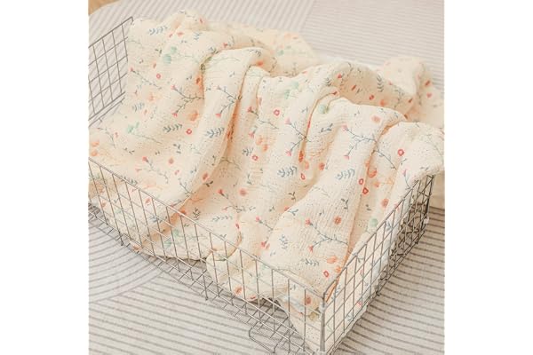 Couverture Bébé Enfant en Minky Douce Et Mousseline Oeko Tex pour Lit Bebe - 75x100 - Couverture Enfant Maternelle pour Sieste - Plaid Bebe - Cadeau Naissance Fille Ou Garçon - Couette Bébé Hiver