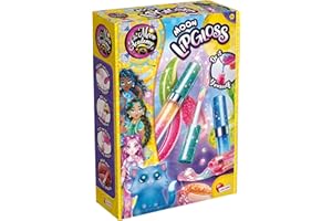 LISCIANIGIOCHI Gloss a levres - Kit de Loisirs Créatifs - THE MOON ACADEMY - Composants pour Gloss, Flacons a Gloss