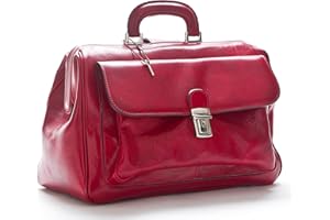 DD FIRENZE D&D - Borse Medico in vera pelle English Man - Made in Italy