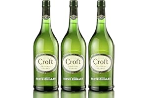 TIO PEPE Croft Original Pale Cream - Vino D.O. Jerez - 3 Botellas de 750 ml - Total: 2250 ml