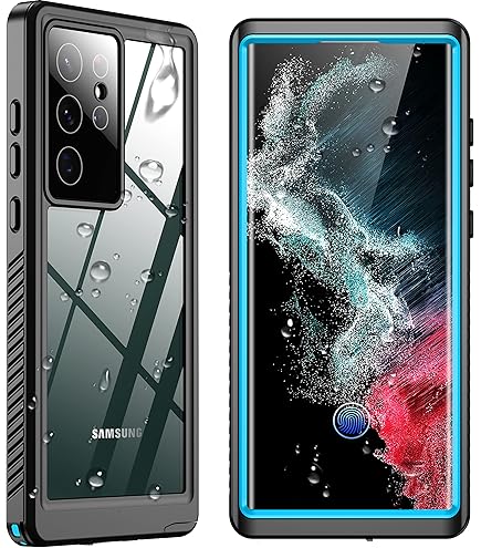 SURITCH for Samsung Galaxy S22 Ultra Clear Case 6.8