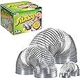 Just Play The Original Slinky® Brand Fidget Toy Pack: 1 Giant, 1 Classic, and 1 Slinky Junior Walking Metal Spring Toy, Kids Toys for Ages 5 Up, Amazon Exclusive
