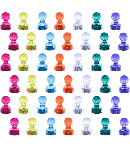 20 Magneti Da Frigorifero Per Bambini, Forme Colorate, Ideali Per Decorare E Attaccare Foto Su Superfici Magnetiche - 3