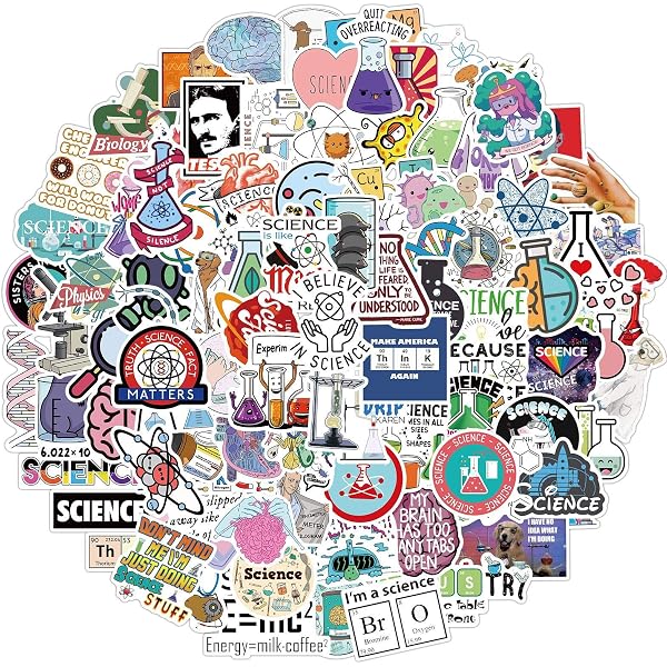 Portachiavi Personalizzato In Acciaio Inox Con Design Microscopio E Simboli Biochimici - Portafortuna Per Studentesse Scienze, Regalo Inizio Scuola