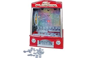 Global Gizmos Machine Pousse-pièce à Piles 50130 - Son et lumière