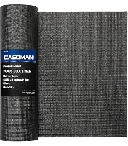 Heavy Duty Toolbox Drawer Liner 18 X 24 Ft Non-Slip Protects Tools - View #3