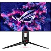 ASUS ROG Swift PG27AQDP 26.5 OLED Gaming 2K Freesync Premium 2560x1440 0.03ms 480hz DP HDMI USB VESA HDR 400 Siyah, 99% DCI-P