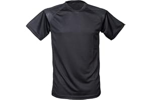 Niscioma T-Shirt Uomo Palestra - Maglietta Calcio Tennis Running Tecnica Sportiva Traspirante, Maglia Manica Corta Padel, T Shirt Magliette Allenamento Mon