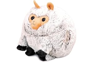 COZY NOXXIEZ Peluche scaldamani – animali della fattoria – simpatici cuscini per bambini, morbidi e soffici, riutilizzabili cuscino per animali, regalo per ragazze, ragazzi, neonati (alpaca)