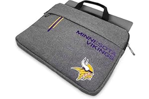 SOAR NFL 13 Inch Laptop Case, Minnesota Vikings