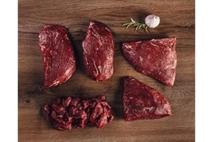 ‎BÜFFEL BILL BÜFFEL BILL Filet Box S - 1kg | Filet Streifen, Filet Steaks & Chateaustück I Edelste Büffelfiletstücke I Speziell gereift, saftig und zart