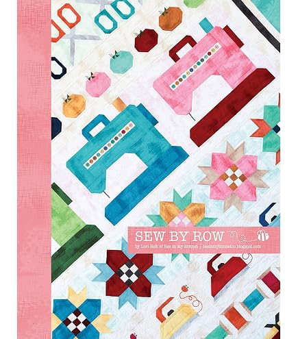 Lori Holt Prairie Flowers Quilt Seeds Patterns - Bundle Of 6 Flower Quilt Block Patterns