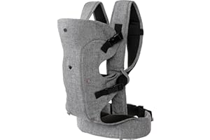 Dreambaby Journey Adjustable 3-in-1 Baby Carrier for Newborn to Toddler up to 15kg - Comfortable, Versatile & Ergonomic for Mum or Dad