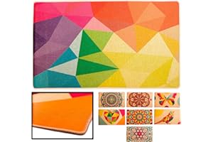 LUCA HOME LucaHome – Alfombrilla Pasillo NERÓN Colores 40x70cm - Antideslizante Alfombra - Tapetes para Sala - Alfombra Salon, felpudos de Interior, alfombras Pasillo