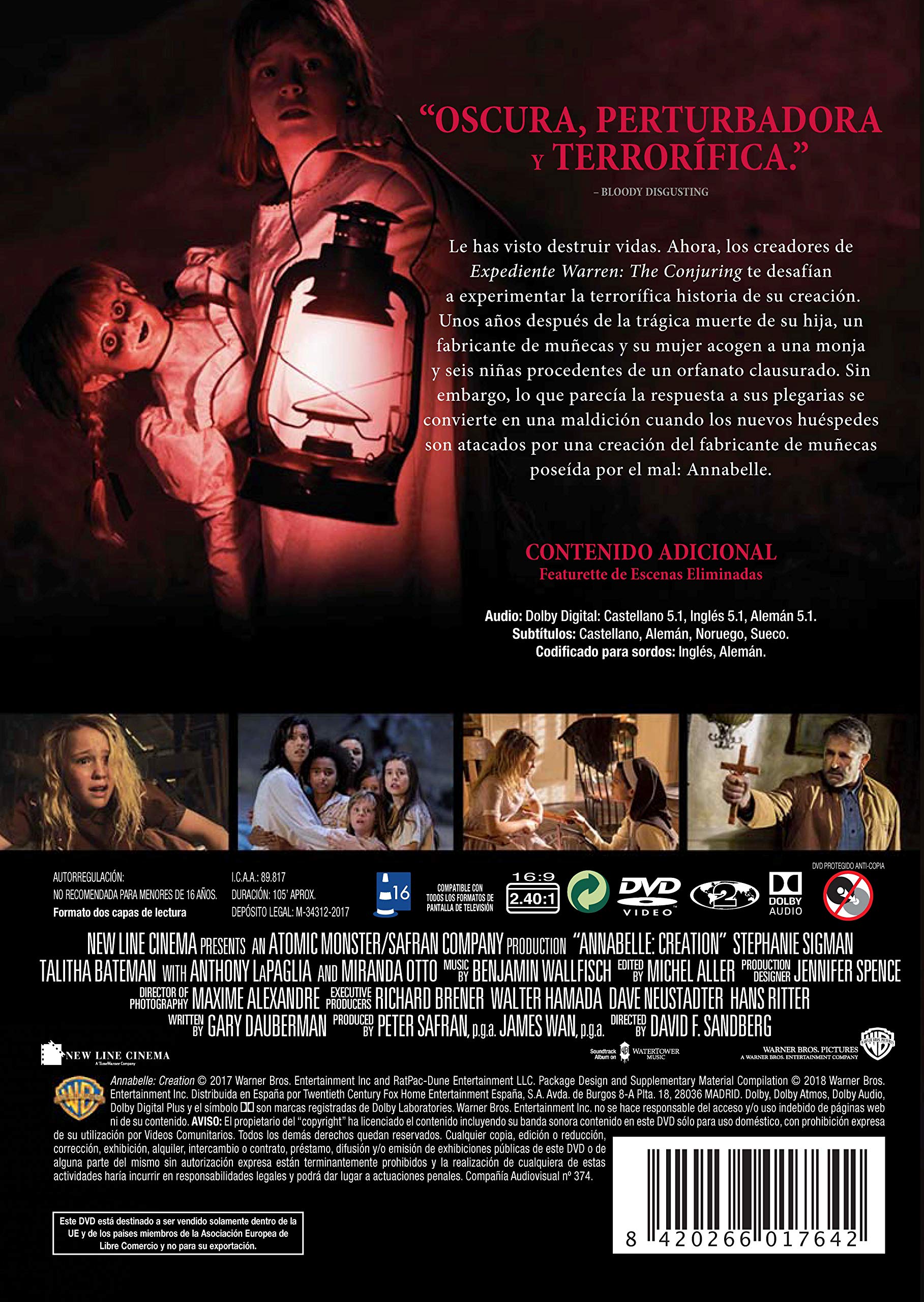 Annabelle-Creation-Halloween-DVD
