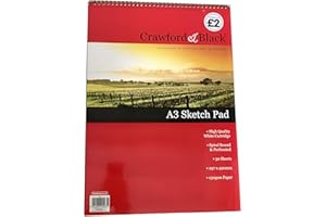 CRAWFORD & BLACK Crawford and Black A3 Sketch Pad