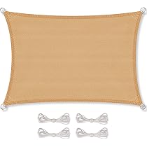CHENG Sonnenschutz Segel 3x5.5m – UV-stabilisiert, Wasserabweisend, Mit Montageset Für Garten, Balkon & Terrasse