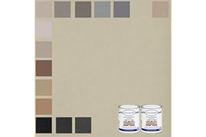 AE AUTO EQUIPE Kit Tessuto Cielo Auto bielastico antimpronta con Trama a Nido d'Ape + 2 Colla Resistente alle Alte Temperature. (2,00 mt., Maggese)