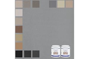 AE AUTO EQUIPE Kit Tessuto Cielo Auto bielastico antimpronta con Trama a Nido d'Ape + 2 Colla Resistente alle Alte Temperature. (2,00 mt., Grigio)