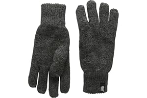 HEAT HOLDERS Herren 1 Paar Heatweaver-Garn-Handschuhe in schwarz mit Wärmerückhaltungswert (TOG) 2,3