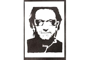 moreno-mata Authentique Graffiti Fait a la Main Bon... Musique Poster Affiche Handmade Decoration Murale Salon Chambre Cadeau Homme et Femme