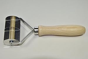 Elettro Center Art.17 Tagliapasta Liscio 8 Quadri al Giro, Acciaio Inossidabile, Marrone