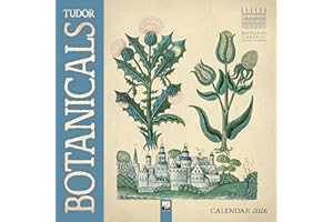 Bodleian Libraries: Tudor Botanicals Wall Calendar 2026 (Art Calendar)