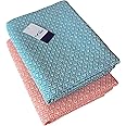 vibifabric Cotton Bath Towels 75Cm X 150Cm Large Size For Men And Women - Pack of 2, 230 Gsm (Multicolor)