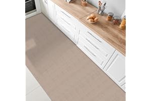 Floordirekt chodnik kuchenny, winylowy dywan kuchenny, odporny na wilgoć, łatwy w pielęgnacji i szybki do czyszczenia, wiele rozmiarów i wzorów, 60 x 250 cm, Verona