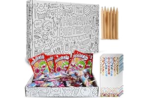 Caja de 100 Chuches Sin Gluten - Para Relleno de Piñata Infantil con 10 Bolsas de Chuches para Cumpleaños- Golosinas y Chucherias Houstand para fiestas, halloween, navidad, regalo.