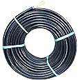 Tramp & Badger 1/2" Inch(12mm)5 Meters(16.5 feet) Black,3 Layered Heavy Duty Braided Water Hose Pipe for Watering Easy to Connect, Garden, Car & Floor Wash, Pet Bath,10 Year Replacement Warranty
