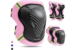 FAYITING Rodilleras y Coderas Niño Patinaje, Patines, Rodilleras para Niños Protecciones Patines Niño Rodilleras Patines Niño Rodilleras y Coderas Niño