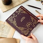 Charmlı Reading Journal - Okuma G&uuml;nl&uuml;ğ&uuml; 18 x 20 cm Bordo