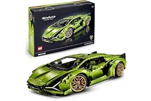 LEGO Technic Lamborghini Sián FKP 37, Kit Modellino di Auto Sportiva per Adulti, Idea Regalo Esclusiva per Uomo o Donna, Set Avanzato Macchina da Corsa da Collezione 42115