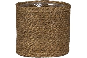 Scheurich Jonc de mer 26 - Jardinière en Osier - en jonc de mer - Couleur : Marron - Diamètre : 26 cm - Hauteur : 23,5 cm - Volume : 13,1 l