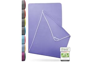 ‎NIRVANASHAPE NirvanaShape ® Yoga Handtuch rutschfest | Hot Yoga Towel mit Antirutsch-Noppen | hygienische Yogatuch-Auflage für Yogamatte [ 185 x 63 cm ]