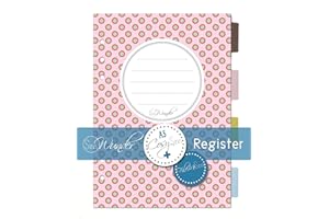 ‎SINNWUNDER SinnWunder® Register, Index-Reiter bzw. Divider für Terminplaner und Ringplaner Design CosySinn - Din A5
