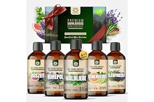 ‎NORDHOLZ NORDHOLZ® Sauna Infusion Set – Premium Quality [4 x 100 ml] Special & Natural Sauna Infusion for Intense Fragrance – Sauna Accessories for Sauna Fans