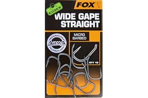 Fox Edges Arma Point Wide Gape Straight Micro Barbed Karpiowe Haki: 2