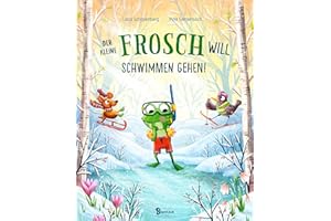 Der kleine Frosch will schwimmen gehen!