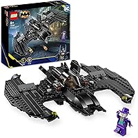 LEGO DC Bat-Aereo: Batman vs. The Joker, Iconico Aeroplano Giocattolo dal Film del 1989 con 2 Minifigure, Playset Classico de