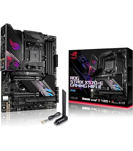 ASUS ROG Strix X570-F Gaming ATX Motherboard with PCIe 4.0, Aura