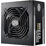 Cooler Master MWE 650 Gold V2 Fully Modular PSU (UK Plug) - 80 PLUS Gold 650W Power Supply Unit, Flat Black Cabling, 120mm HD