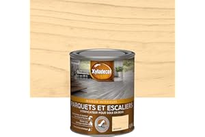 Xyladecor - Vitrificateur pour Sols Intérieurs en Bois Toutes Pièces - Parquets et Escaliers - Haute Résistance - Couleur : Satin Incolore - Quantité : 0,75L - 5324765