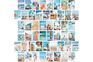 jiuzcare Cartolina Set 50 pezzi Cartoline di Alta Qualità Arte Collage da Parete Senza Testo Cartoline Vintage Vuote con Motivi Diversi Idea Regalo Amore Amicizia Vita Motivazione Compleanno, M9021