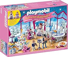 Playmobil Calendrier de l'Avent Bal de Noël Salon de Cristal, 9485, Coloré