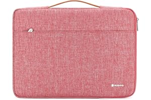 NIDOO 10 Pollici Laptop Sleeve Custodia Computer Portatile Borsa Protettiva per 10.5" 11" iPad Pro / 10.5" Custodia per iPad Air / 10" Surface Go / 10.5" Galaxy Tab S4 /10.1" IdeaPad D330, Rosso
