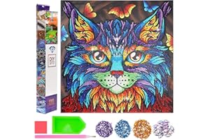 SHEIRYING Diamond Art Kit Gifts for 7-8-9-10 Year Old Girl Kids: Dimond Picture Art - Girls Craft Toys Age 6-7-8-9 Yeal Old - Painting by Numbers for Kids Adults On Canvas Gifts for 7-11 Year Olds-Fidget Toys