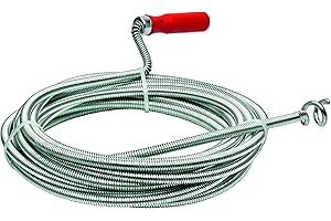 CFH 51820 Spirale de nettoyage pour tuyaux de canalisation avec foret de retour Longueur 7 m Ø 25 mm